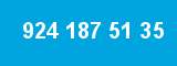 924 187 51 35
